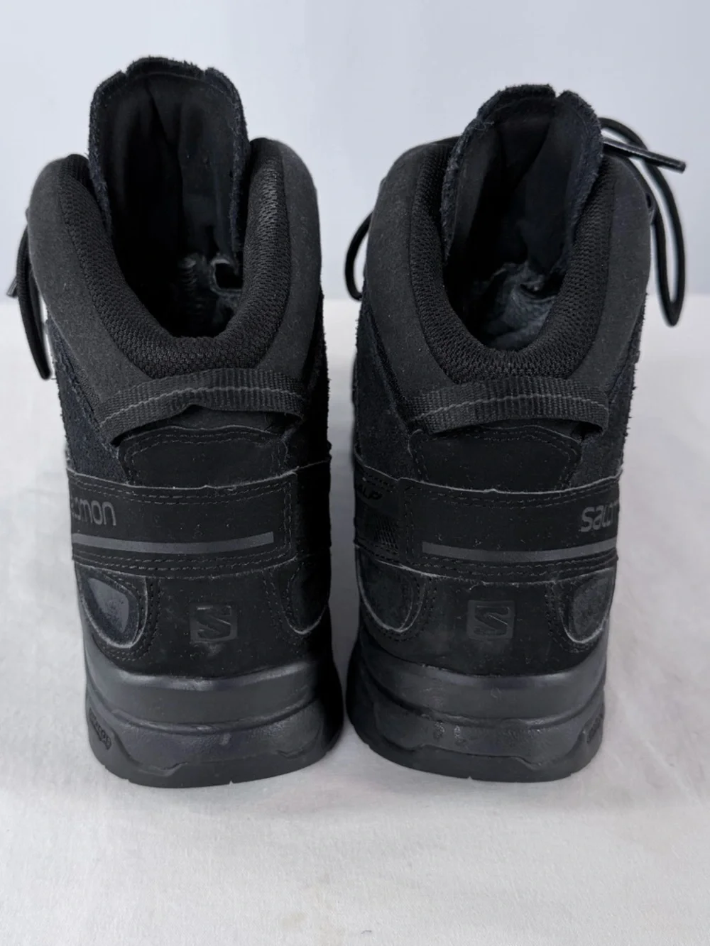 Salomon X-Alp Gore-Tex Waterproof High Top Sneaker in Black Size 7‎